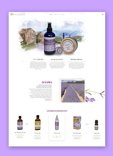 webdesign lavander