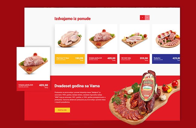 fleischwarenindustrie matijevic ui/ux entwicklung